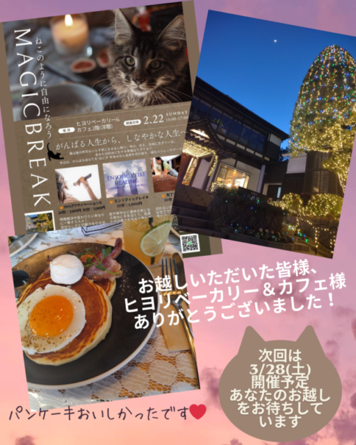 2/22猫の日ヒーリングイベントにお越しいただいた皆様、ありがとうございました💖
